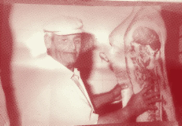 Archive photograph of the butchery